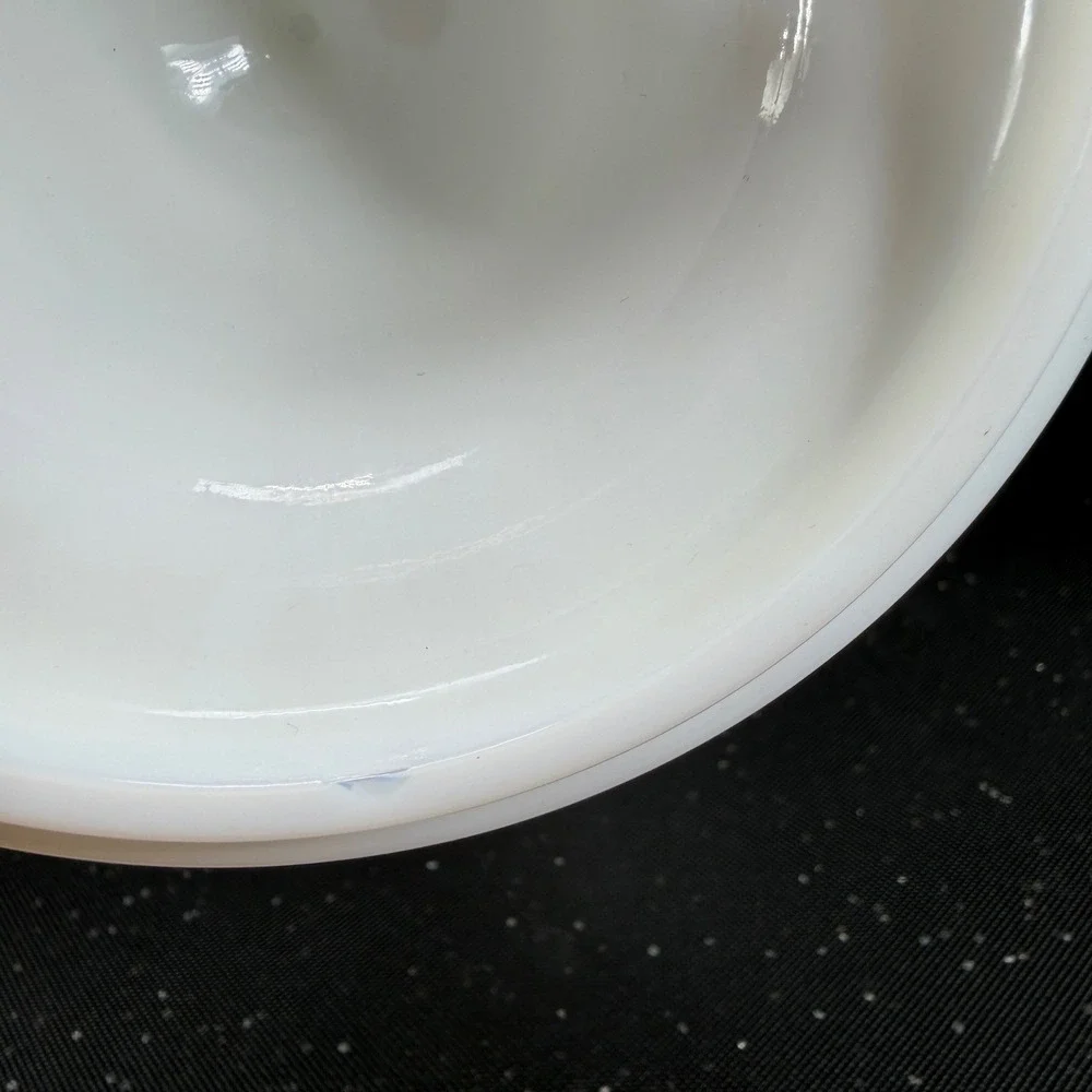 LE Smith White Milk Glass Hobnail Apothecary Jar Urn with Lid 10.5inch Vintage